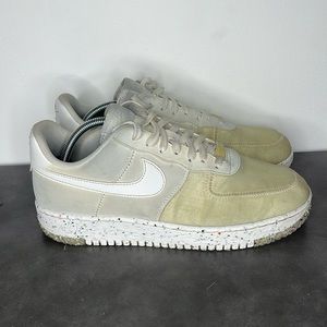 Nike Air Force 1 Crater Shoes Sneakers Summit White CT1986-100 Women's Size 11